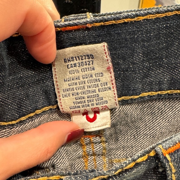 True Religion Dark Blue Bootcut Jeans - Picture 4 of 10